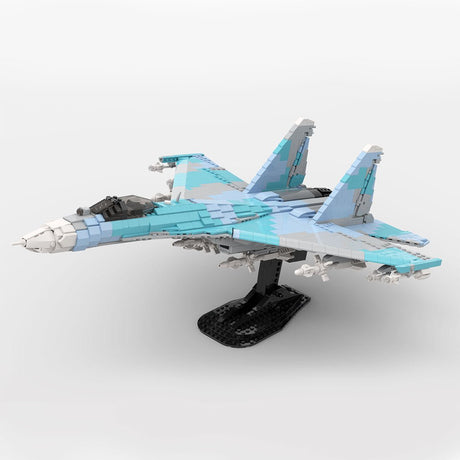 MOC - 186091 Su - 27 Klemmbausteine - LesDiy - Klemmbausteine