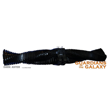 MOC - 18622 The DARK ASTER Raumschiff Klemmbausteine - LesDiy - Klemmbausteine