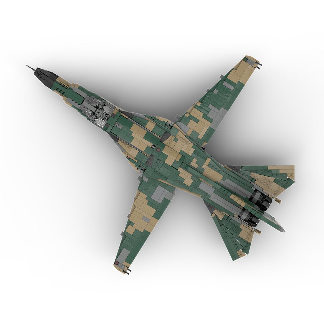 MOC - 186349 F - 111 Aardvark - 1:35 Scale Klemmbausteine - LesDiy - Klemmbausteine