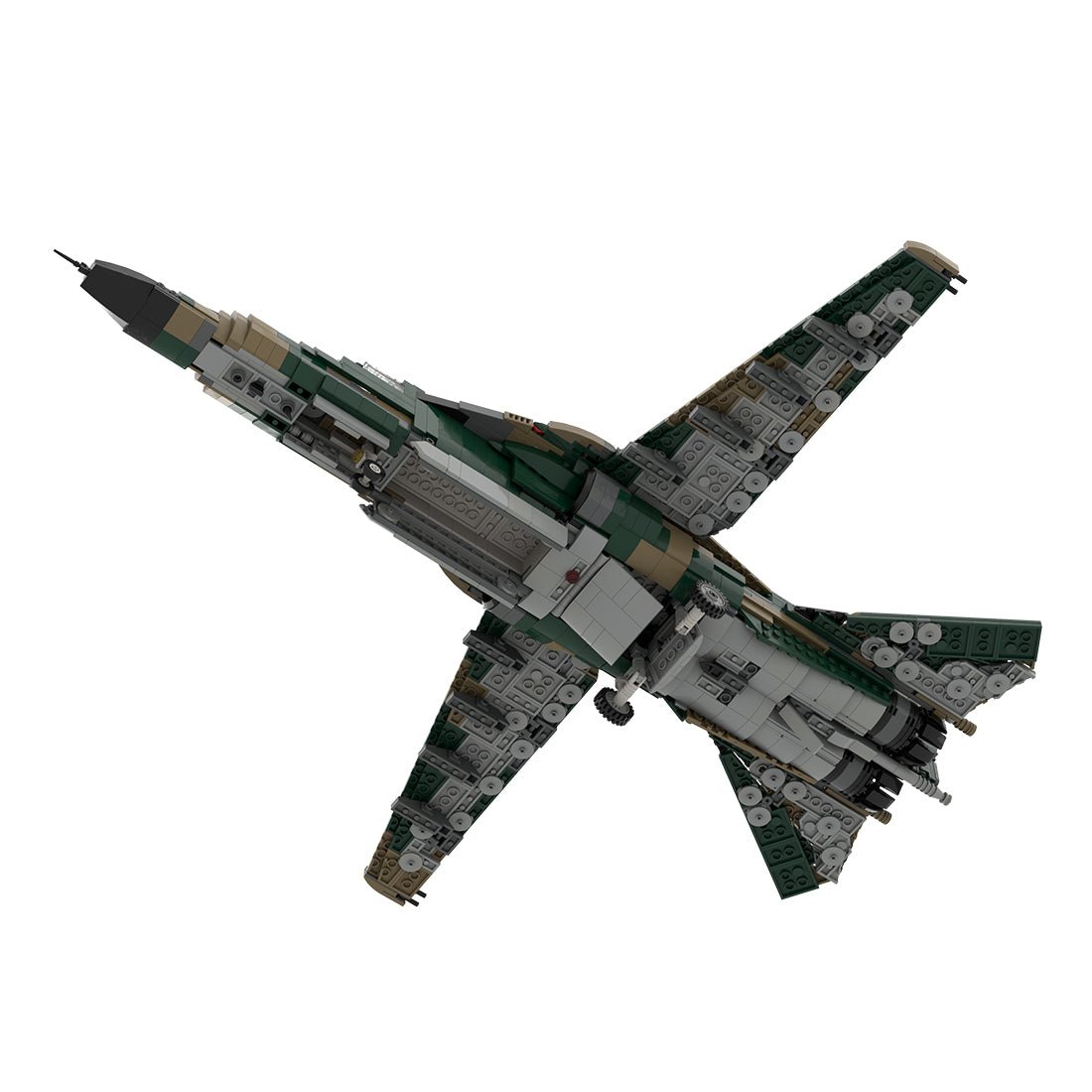 MOC - 186349 F - 111 Aardvark - 1:35 Scale Klemmbausteine - LesDiy - Klemmbausteine