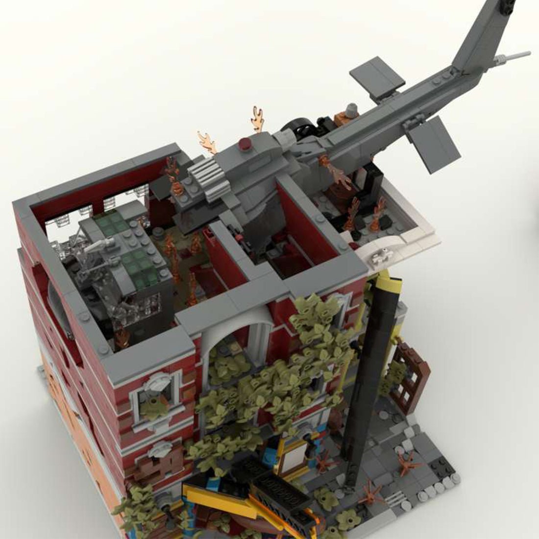 MOC - 186483 10312 Jazz Club Apocalypse Version Klemmbausteine - LesDiy - Klemmbausteine