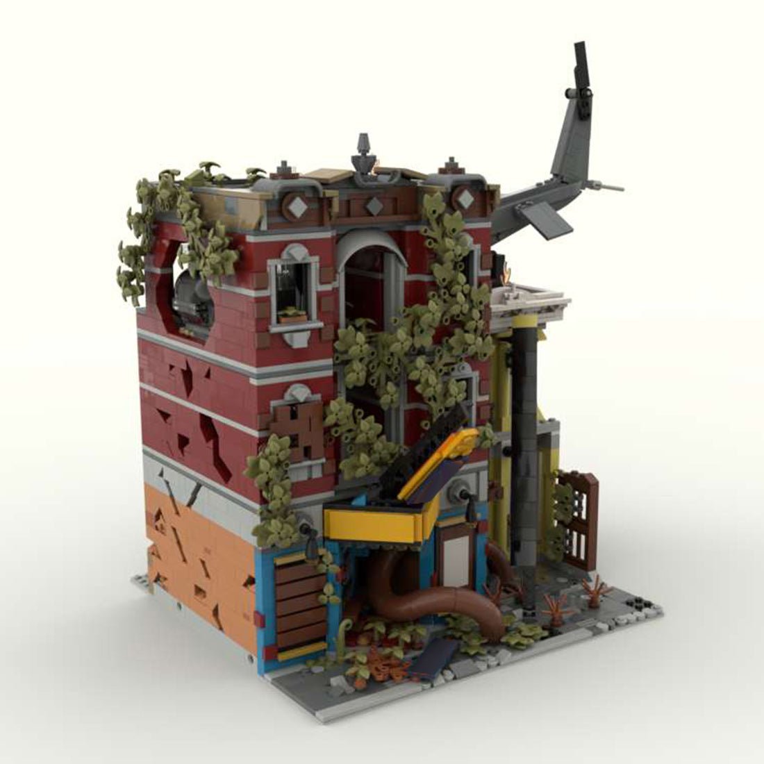 MOC - 186483 10312 Jazz Club Apocalypse Version Klemmbausteine - LesDiy - Klemmbausteine