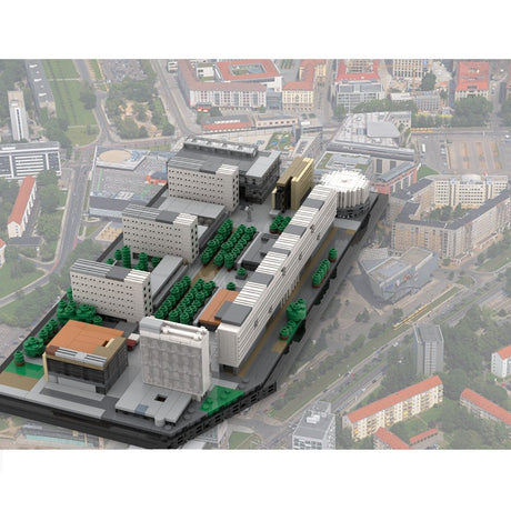 MOC - 186560 Dresden Prager Straße Klemmbausteine - LesDiy - Klemmbausteine