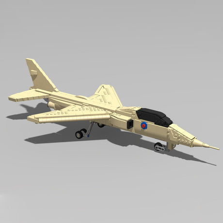 MOC - 186622 SEPECAT Jaguar GR - 1 RAF 1/35 Klemmbausteine - LesDiy - Klemmbausteine