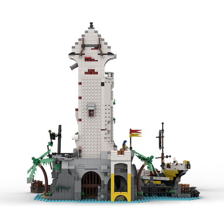 MOC - 186870 Crimson Cove Tower Klemmbausteine - LesDiy - Klemmbausteine