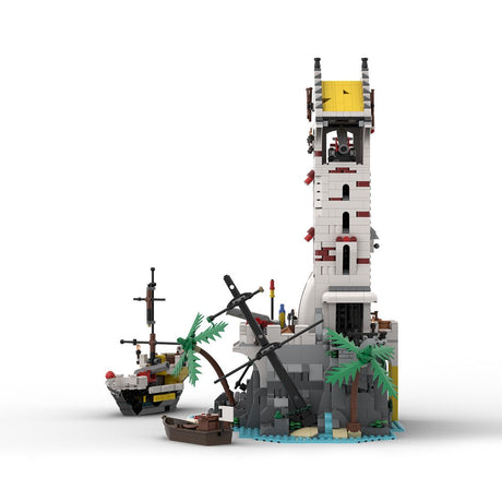 MOC - 186870 Crimson Cove Tower Klemmbausteine - LesDiy - Klemmbausteine