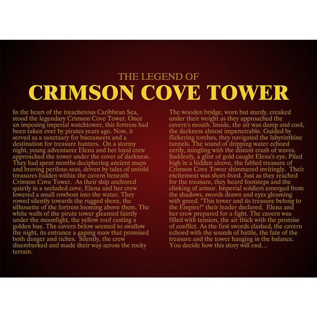 MOC - 186870 Crimson Cove Tower Klemmbausteine - LesDiy - Klemmbausteine