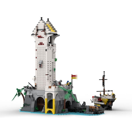 MOC - 186870 Crimson Cove Tower Klemmbausteine - LesDiy - Klemmbausteine