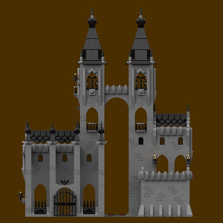 MOC - 186929 Gothic Castle Klemmbausteine - LesDiy - Klemmbausteine