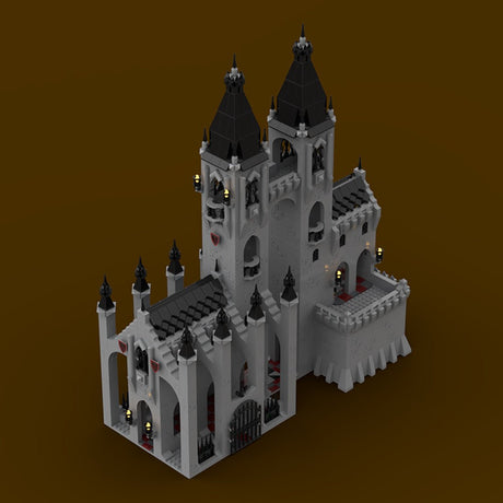 MOC - 186929 Gothic Castle Klemmbausteine - LesDiy - Klemmbausteine