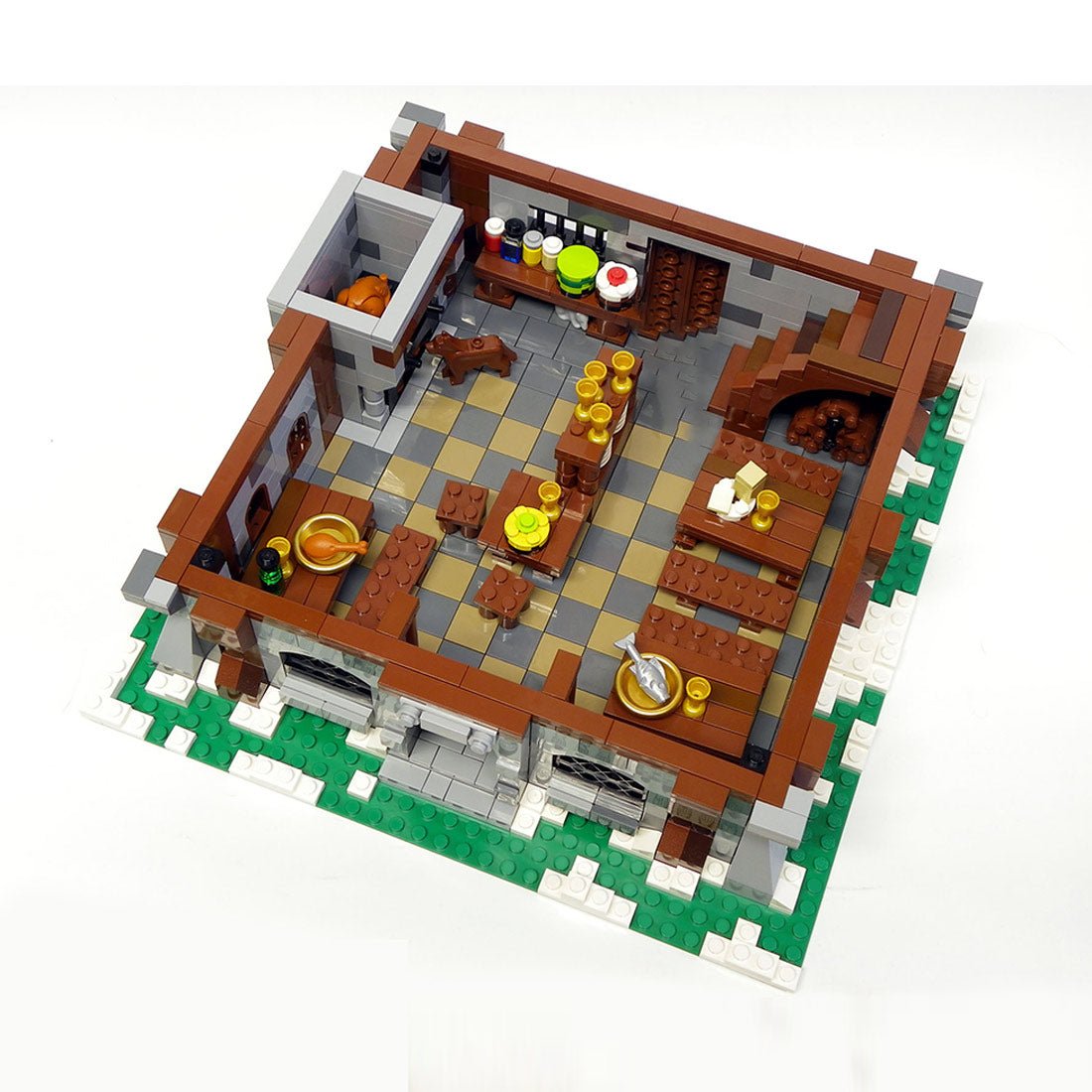 MOC - 187156 Ghost Dragon Inn Klemmbausteine - LesDiy - Klemmbausteine