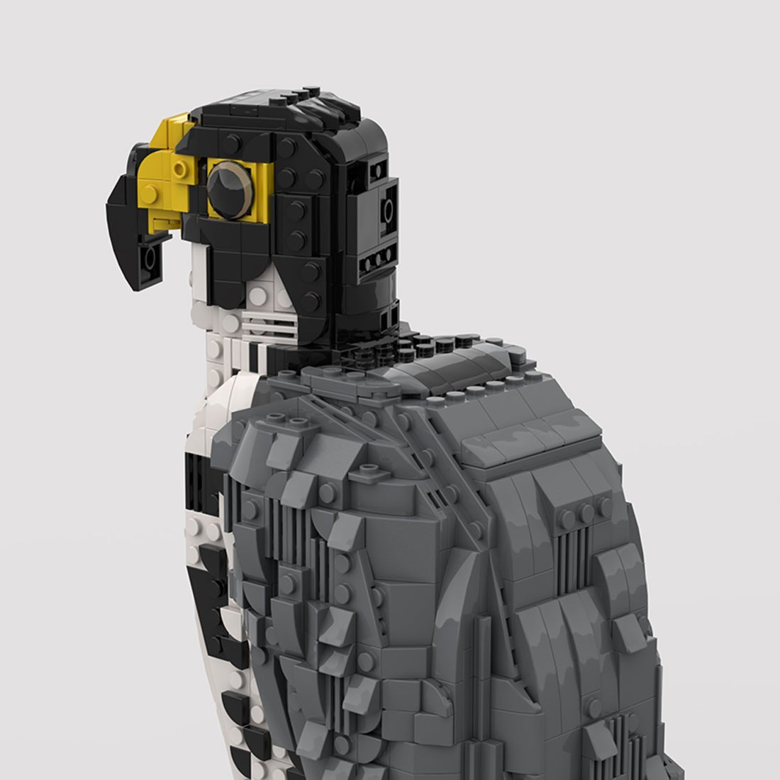 MOC - 187353 Peregrine falcon Klemmbausteine - LesDiy - Klemmbausteine
