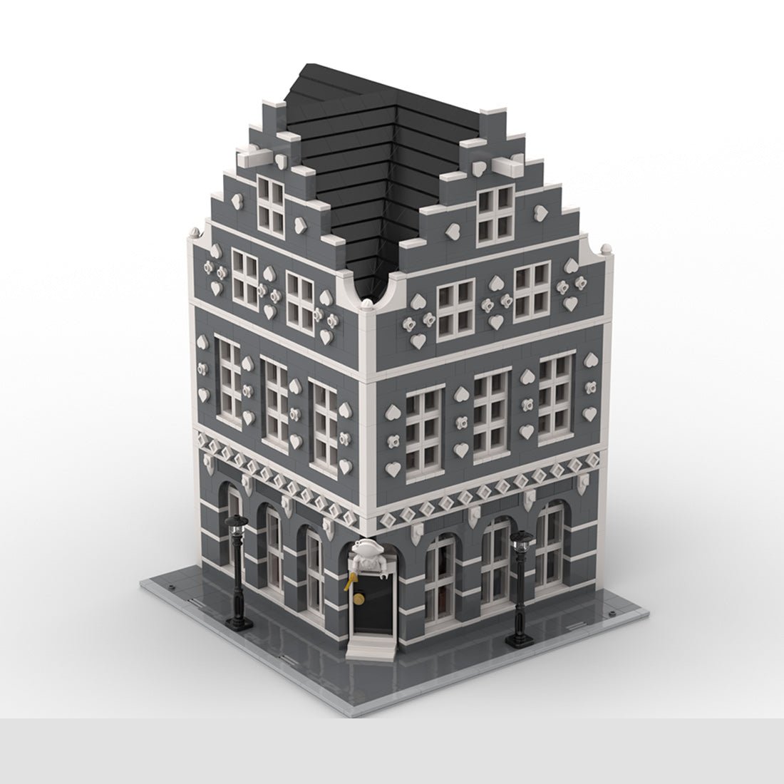 MOC - 187396 The "Flying Dutchman" Inn (Dutch Quarter) Klemmbausteine - LesDiy - Klemmbausteine