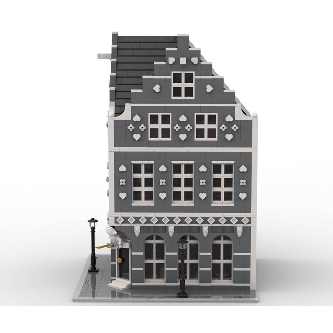 MOC - 187396 The "Flying Dutchman" Inn (Dutch Quarter) Klemmbausteine - LesDiy - Klemmbausteine