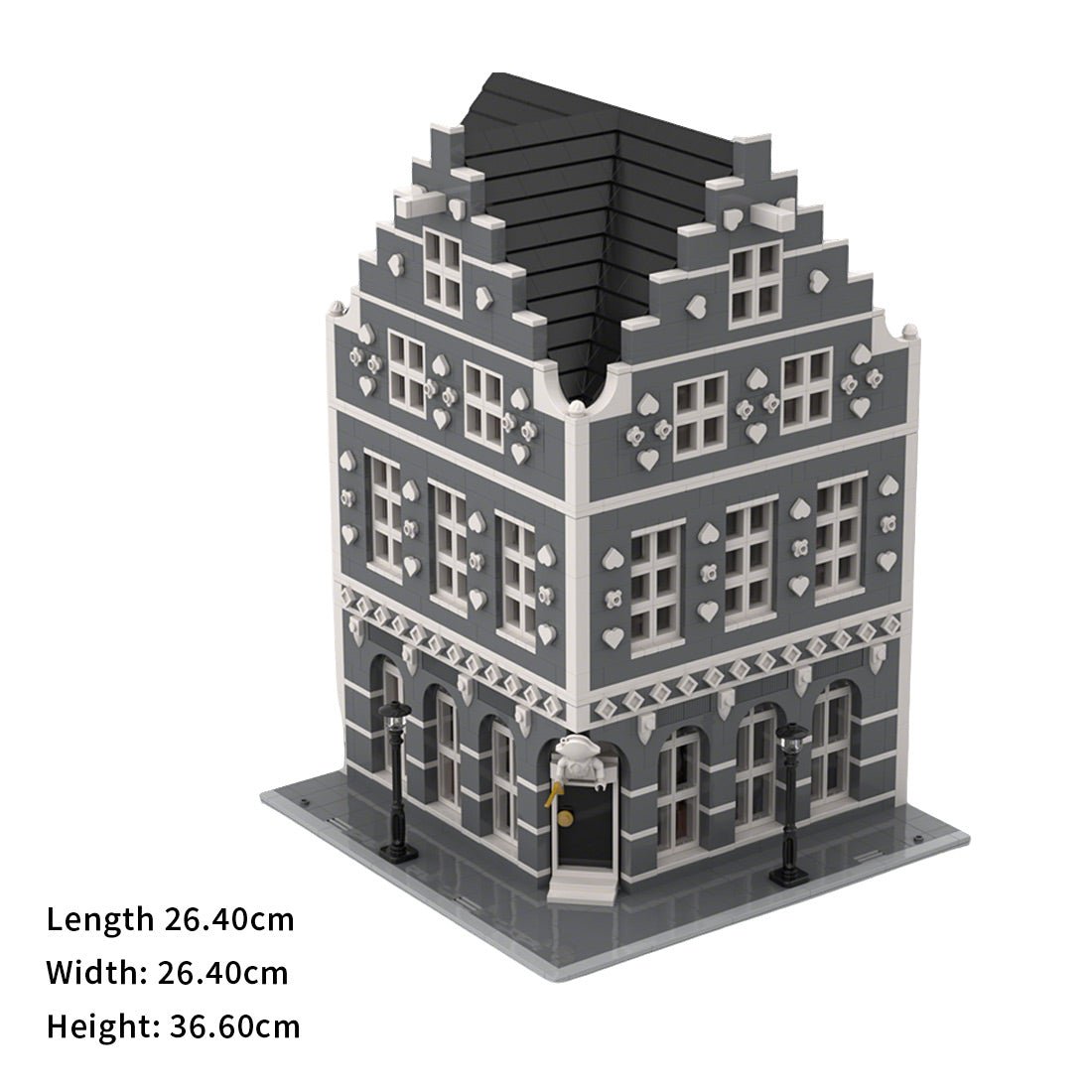 MOC - 187396 The "Flying Dutchman" Inn (Dutch Quarter) Klemmbausteine - LesDiy - Klemmbausteine