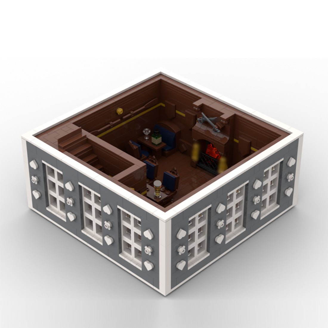 MOC - 187396 The "Flying Dutchman" Inn (Dutch Quarter) Klemmbausteine - LesDiy - Klemmbausteine