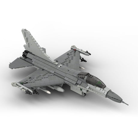 MOC - 187679 F - 16 Fighting Falcon 1:35 Scale (v2) Klemmbausteine - LesDiy - Klemmbausteine