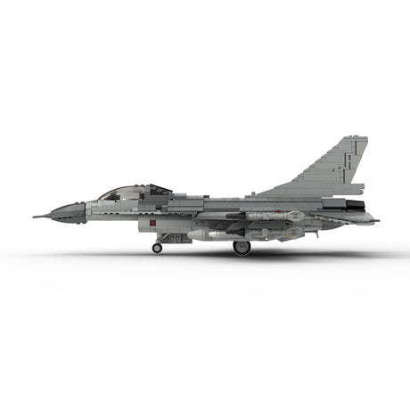 MOC - 187679 F - 16 Fighting Falcon 1:35 Scale (v2) Klemmbausteine - LesDiy - Klemmbausteine