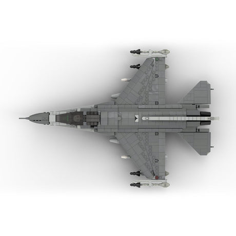MOC - 187679 F - 16 Fighting Falcon 1:35 Scale (v2) Klemmbausteine - LesDiy - Klemmbausteine
