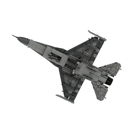 MOC - 187679 F - 16 Fighting Falcon 1:35 Scale (v2) Klemmbausteine - LesDiy - Klemmbausteine