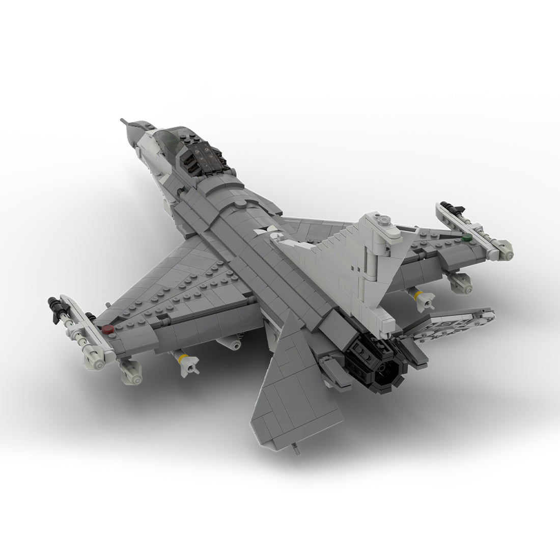 MOC - 187679 F - 16 Fighting Falcon 1:35 Scale (v2) Klemmbausteine - LesDiy - Klemmbausteine