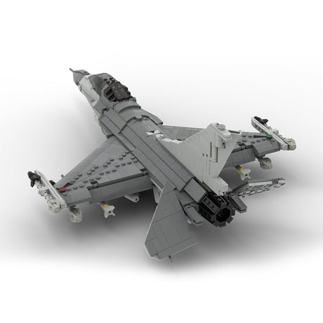 MOC - 187679 F - 16 Fighting Falcon 1:35 Scale (v2) Klemmbausteine - LesDiy - Klemmbausteine