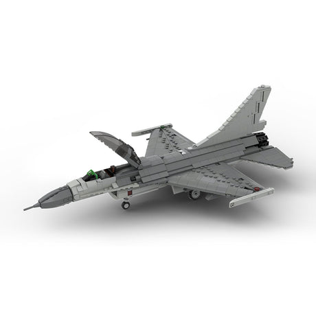 MOC - 187679 F - 16 Fighting Falcon 1:35 Scale (v2) Klemmbausteine - LesDiy - Klemmbausteine