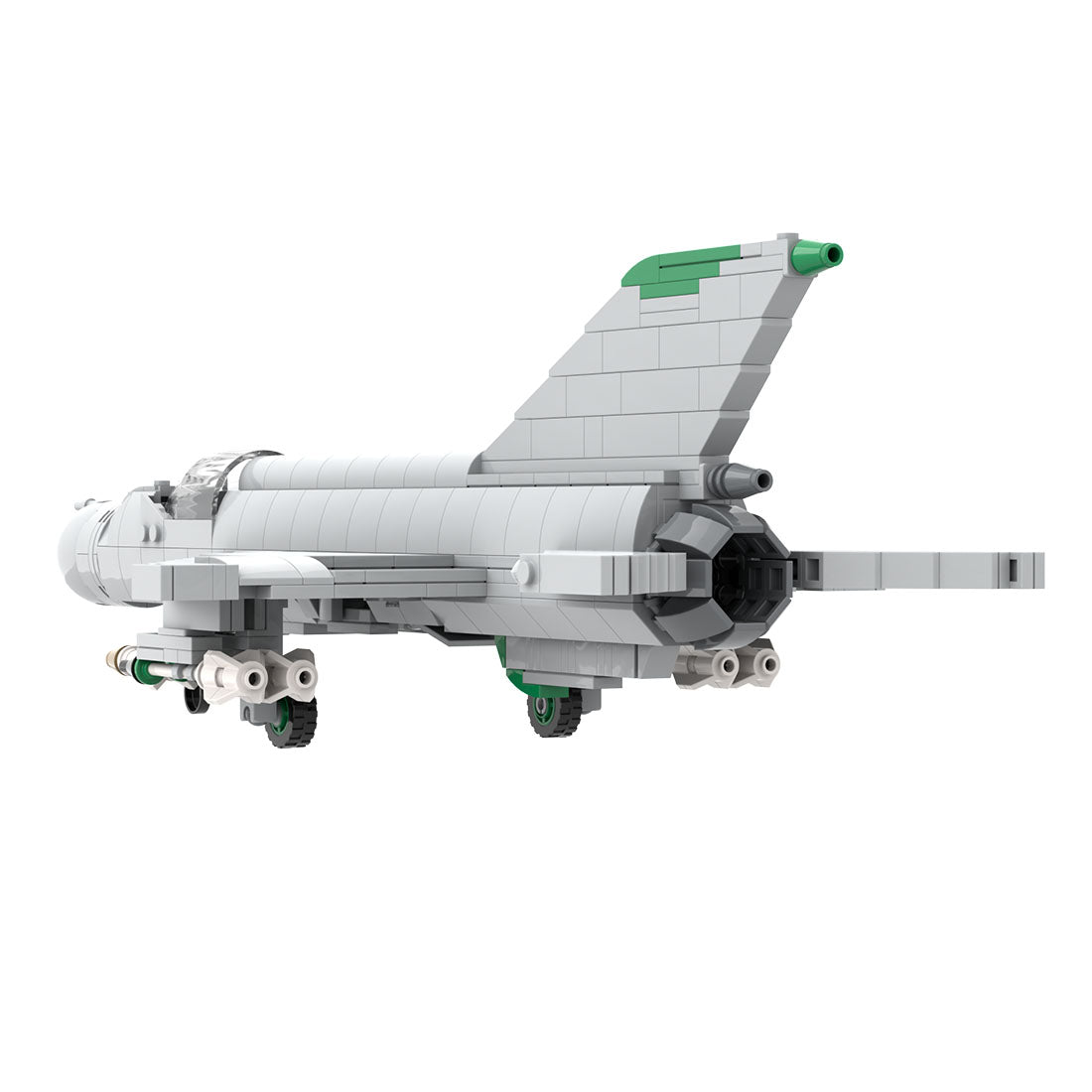 MOC - 187830 MiG - 21bis "Fishbed - L/N" Supersonic Jet Fighter/Interceptor Klemmbausteine - LesDiy - Klemmbausteine