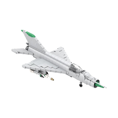 MOC - 187830 MiG - 21bis "Fishbed - L/N" Supersonic Jet Fighter/Interceptor Klemmbausteine - LesDiy - Klemmbausteine
