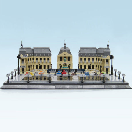 MOC - 187850 Bordeaux Miroir d'Eau micro model Klemmbausteine - LesDiy - Klemmbausteine
