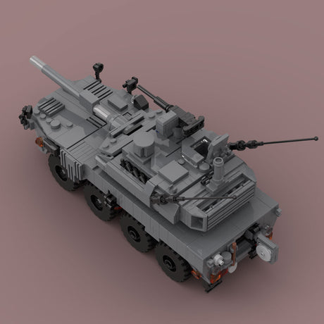 MOC - 188788 Type 16 MCV | JSDF Wheeled Fighting Vehicle Klemmbausteine - LesDiy - Klemmbausteine