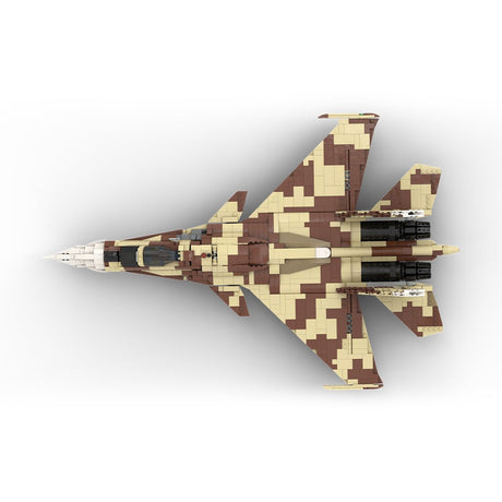 MOC - 188968 Sukhoi SU - 37 TERMINATOR - 1:34 Scale (v2) Klemmbausteine - LesDiy - Klemmbausteine