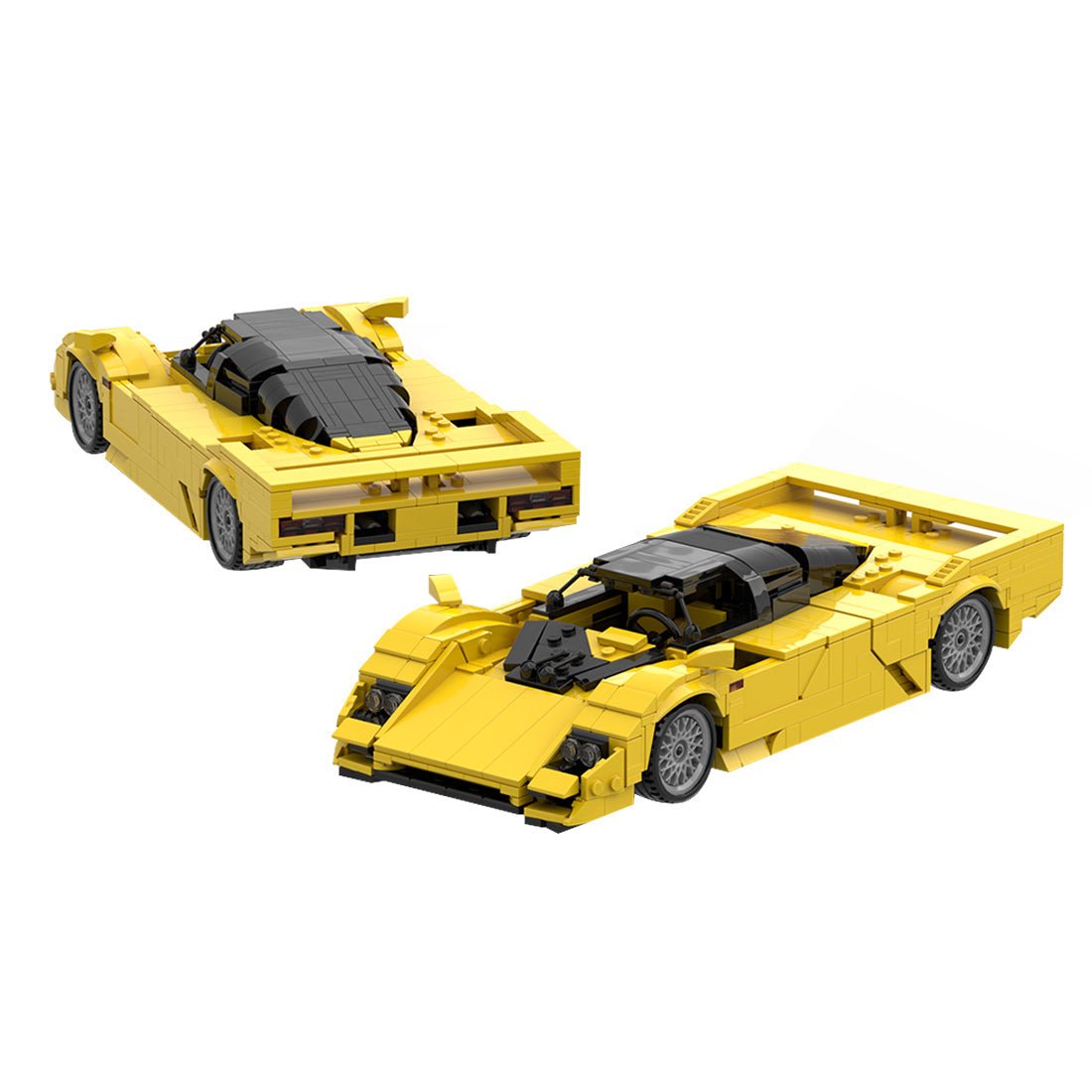 MOC - 189494 Porsche Dauer 962 Klemmbausteine - LesDiyproduct_type##