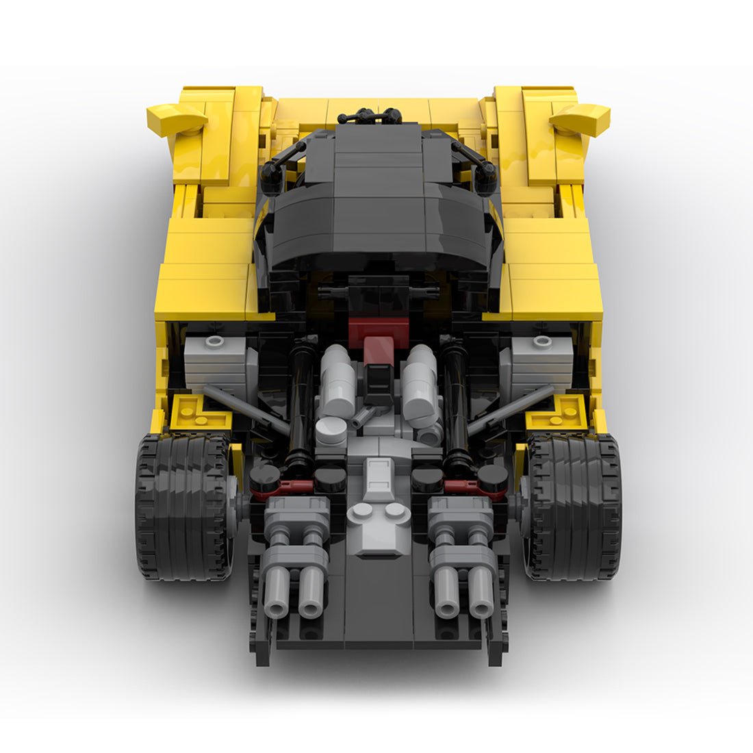 MOC - 189494 Porsche Dauer 962 Klemmbausteine - LesDiyproduct_type##