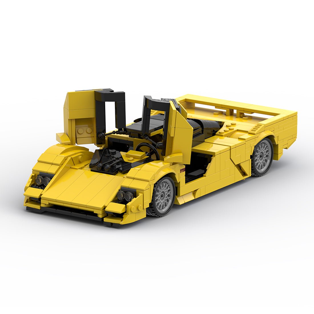 MOC - 189494 Porsche Dauer 962 Klemmbausteine - LesDiyproduct_type##