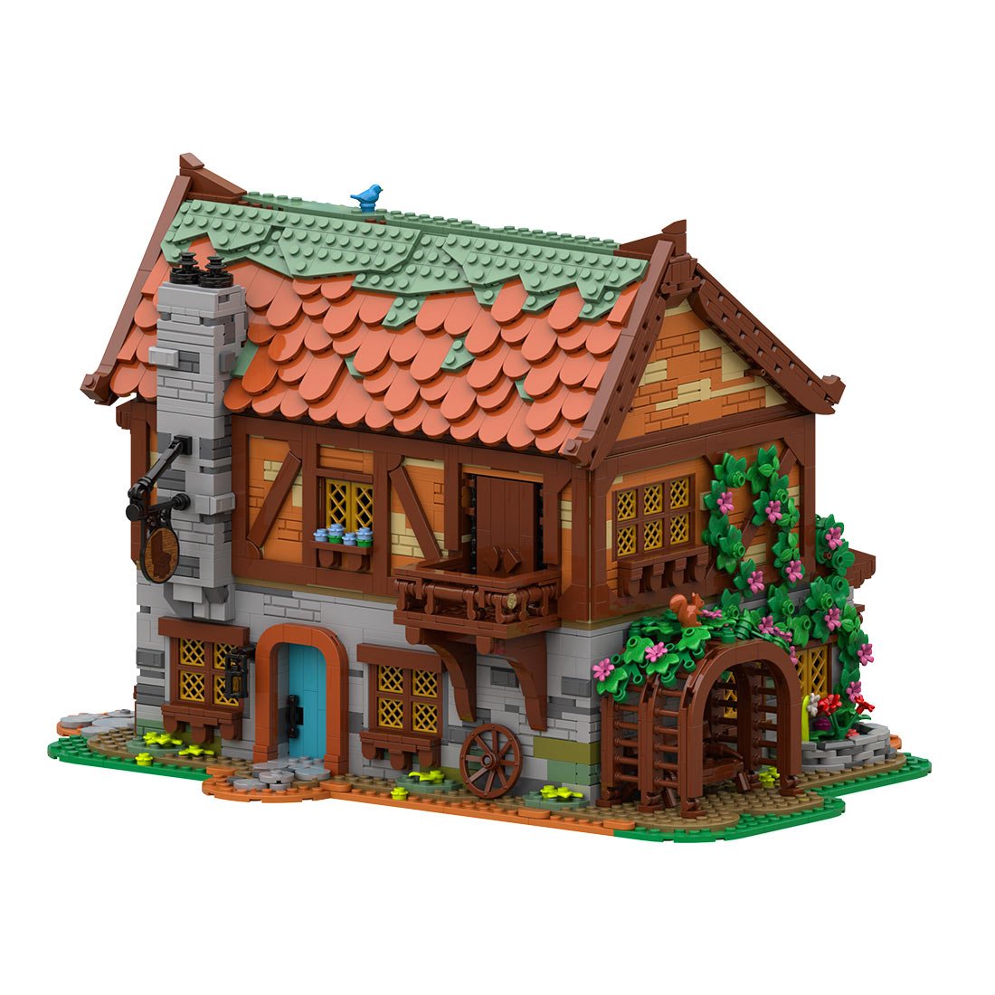 MOC - 189669 Medieval Joiner's Workshop Klemmbausteine - LesDiy - Klemmbausteine