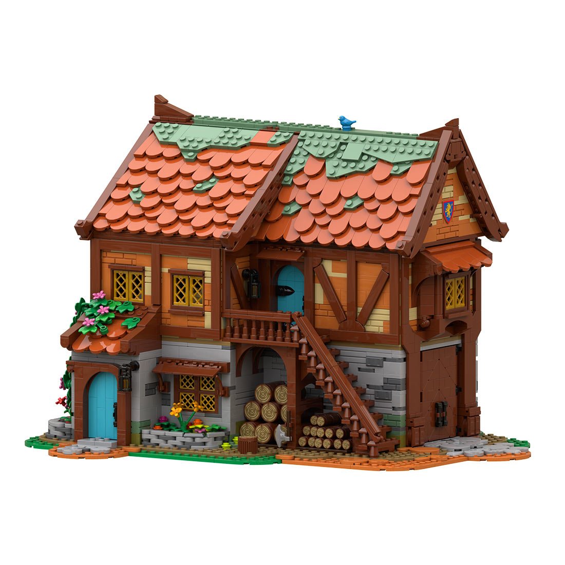 MOC - 189669 Medieval Joiner's Workshop Klemmbausteine - LesDiy - Klemmbausteine