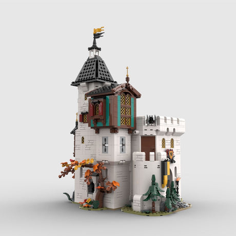 MOC - 189672 White tower Klemmbausteine - LesDiy - Klemmbausteine