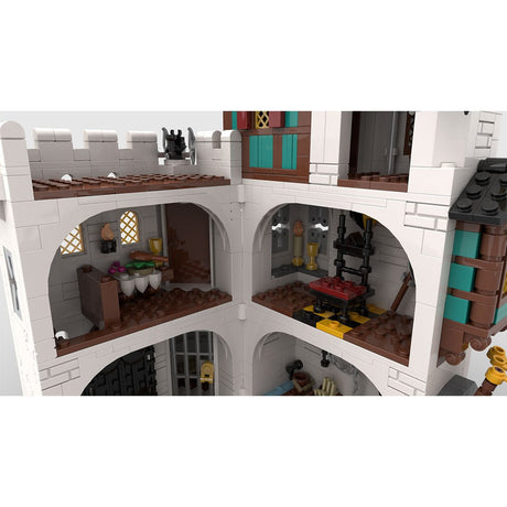 MOC - 189672 White tower Klemmbausteine - LesDiy - Klemmbausteine