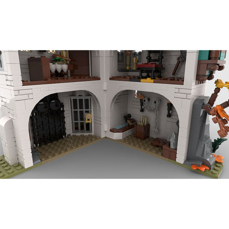 MOC - 189672 White tower Klemmbausteine - LesDiy - Klemmbausteine