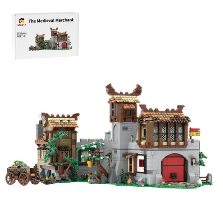 MOC - 190214 The Medieval Merchant Klemmbausteine - LesDiy - Klemmbausteine