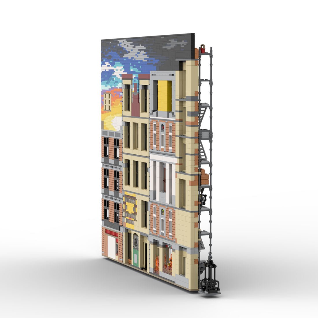 MOC - 190486 MARVEL IKEA frame Sannahed 50x50 cm Klemmbausteine - LesDiy - Klemmbausteine