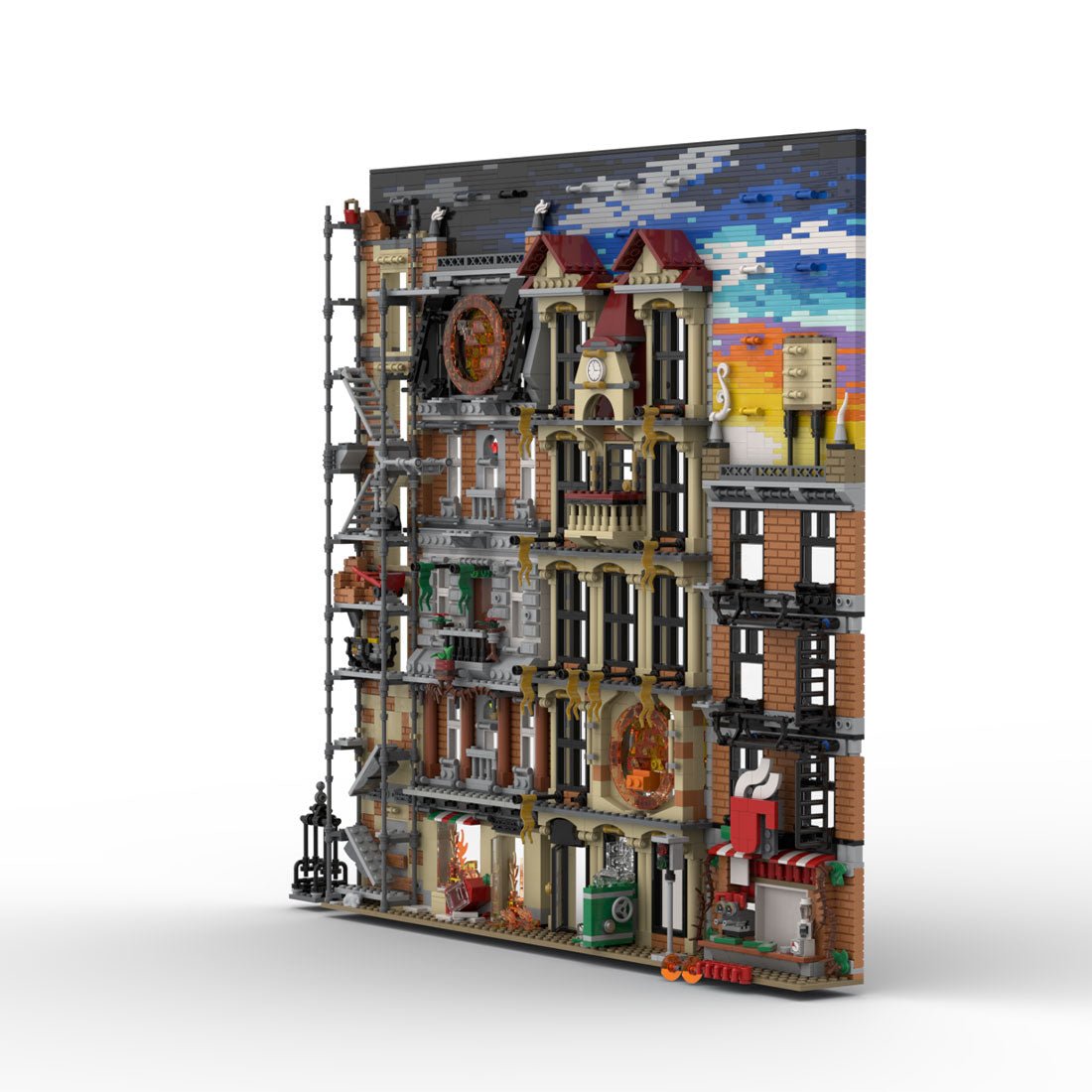 MOC - 190486 MARVEL IKEA frame Sannahed 50x50 cm Klemmbausteine - LesDiy - Klemmbausteine