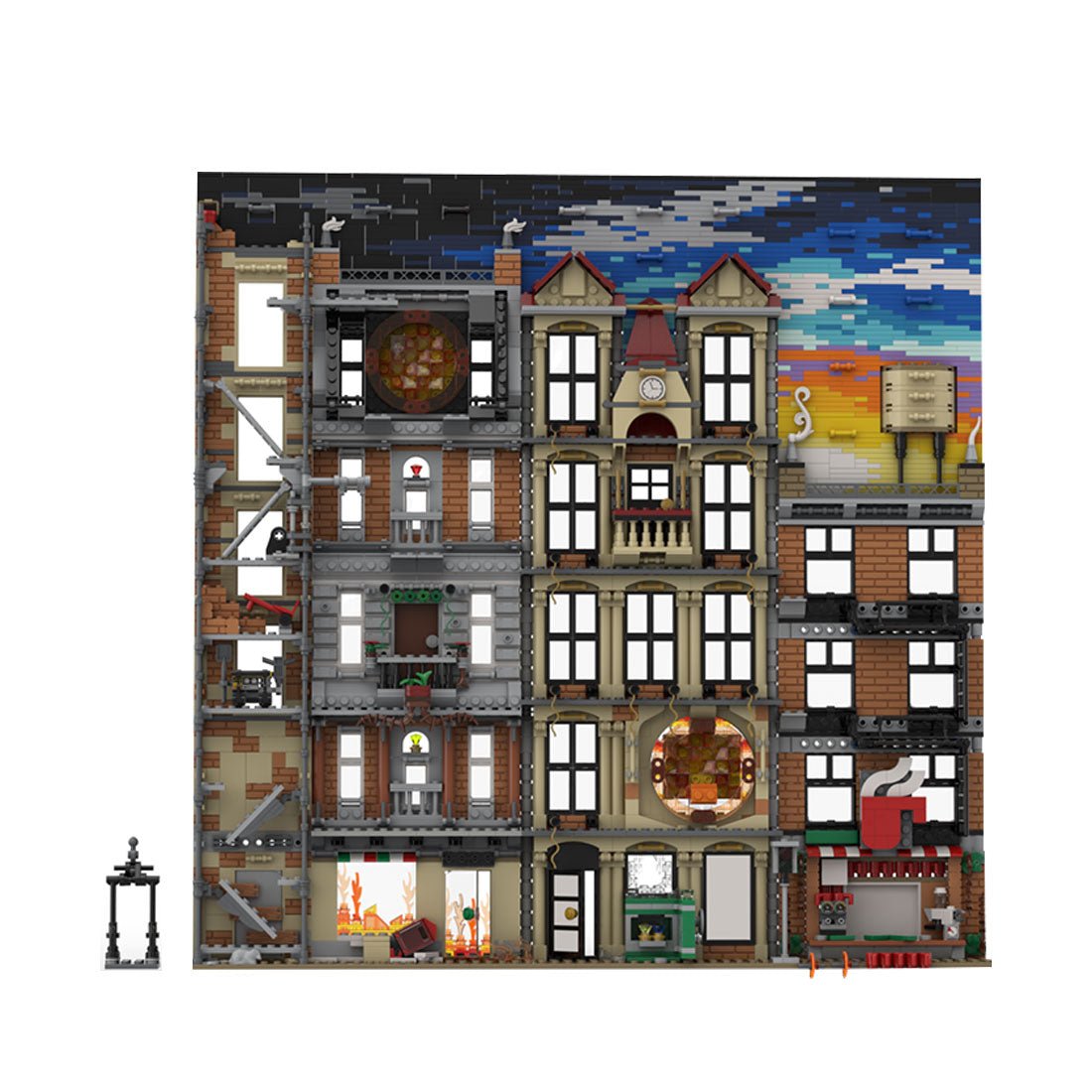 MOC - 190486 MARVEL IKEA frame Sannahed 50x50 cm Klemmbausteine - LesDiy - Klemmbausteine