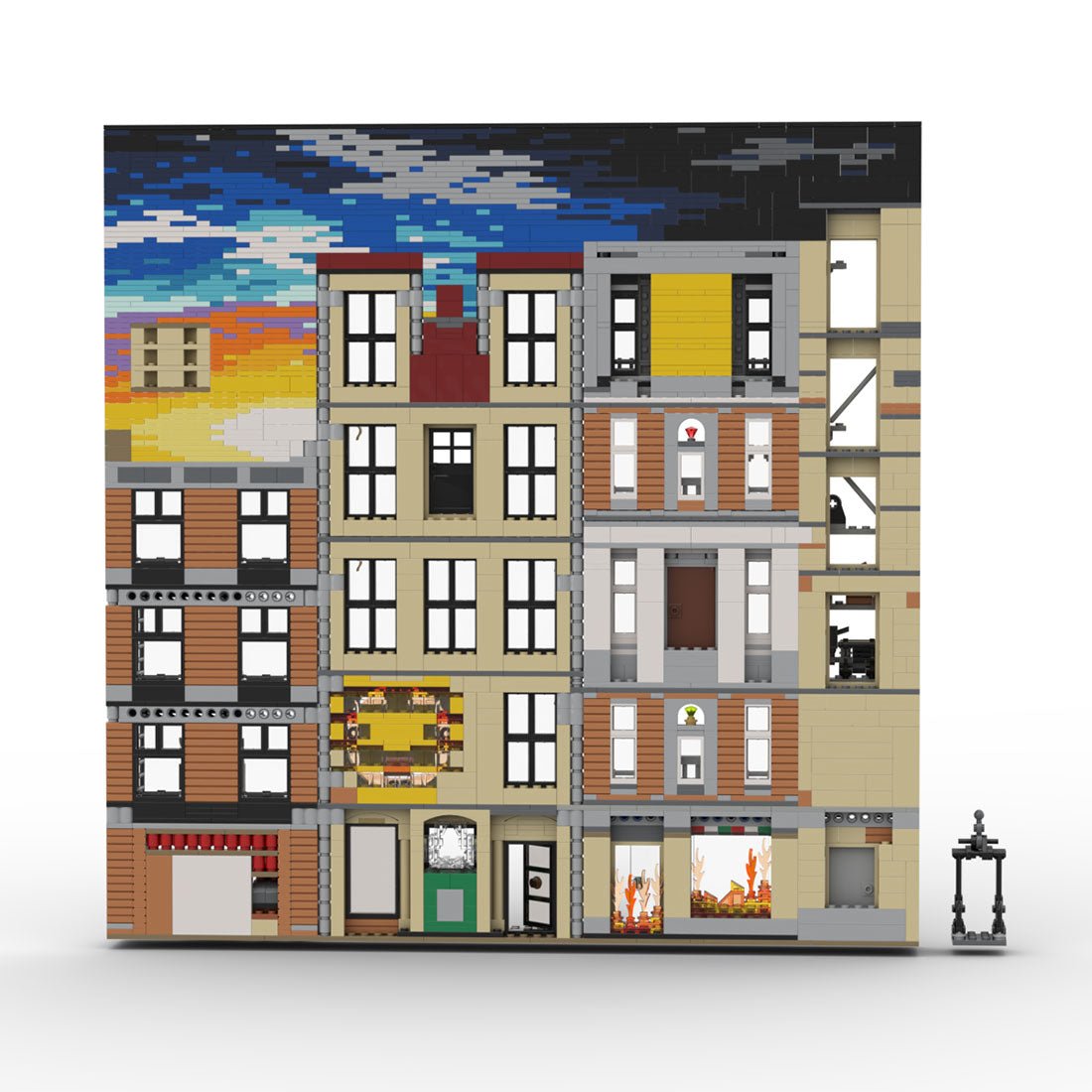 MOC - 190486 MARVEL IKEA frame Sannahed 50x50 cm Klemmbausteine - LesDiy - Klemmbausteine