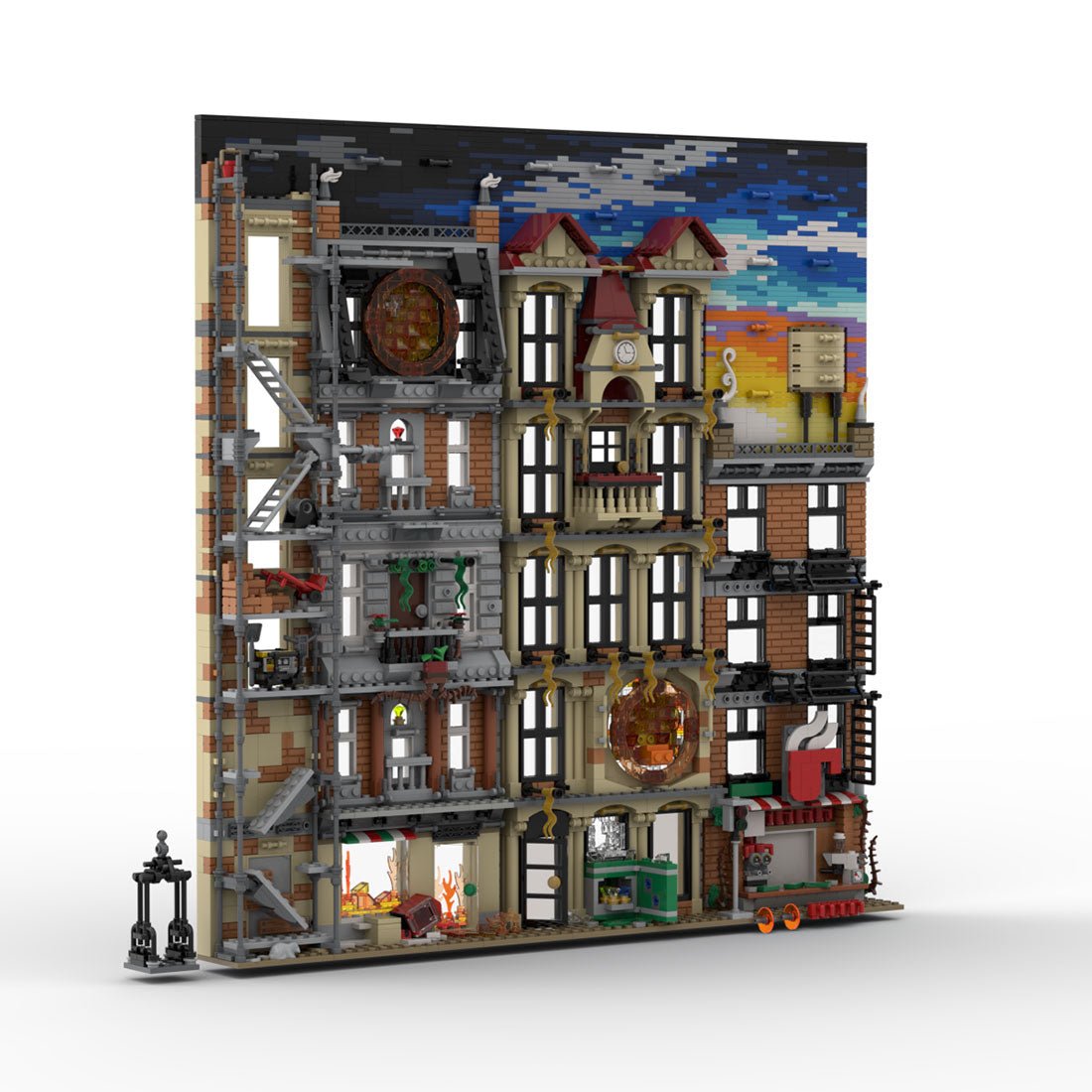 MOC - 190486 MARVEL IKEA frame Sannahed 50x50 cm Klemmbausteine - LesDiy - Klemmbausteine