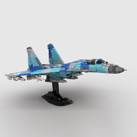 MOC - 190642 Ukrainian Su - 27 Klemmbausteine - LesDiy - Klemmbausteine