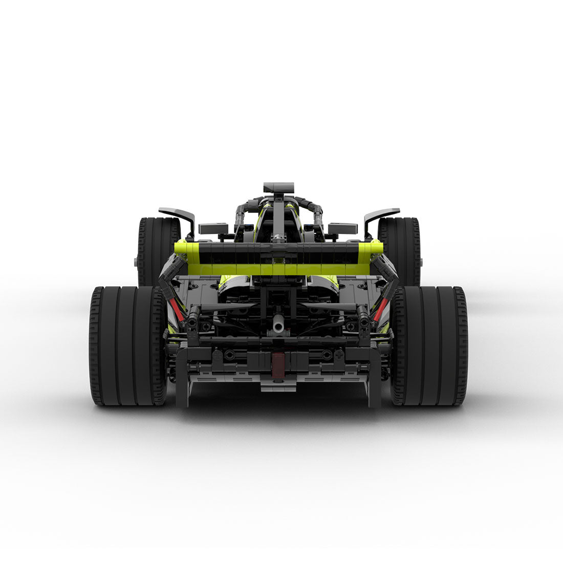 MOC - 190717 Stake F1 Team Kick Sauber C44 1:8 Scale Klemmbausteine - LesDiy - Klemmbausteine