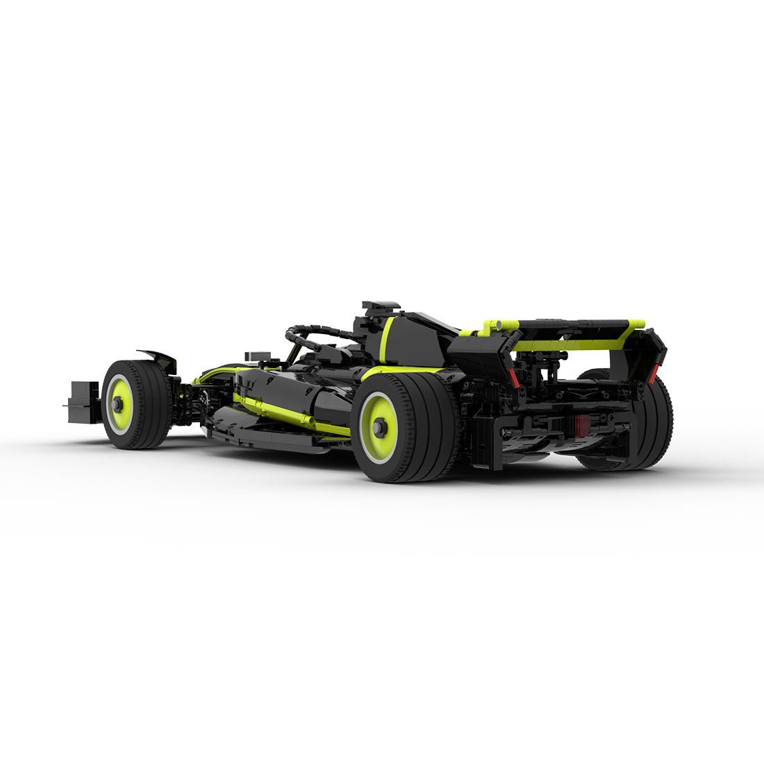 MOC - 190717 Stake F1 Team Kick Sauber C44 1:8 Scale Klemmbausteine - LesDiy - Klemmbausteine