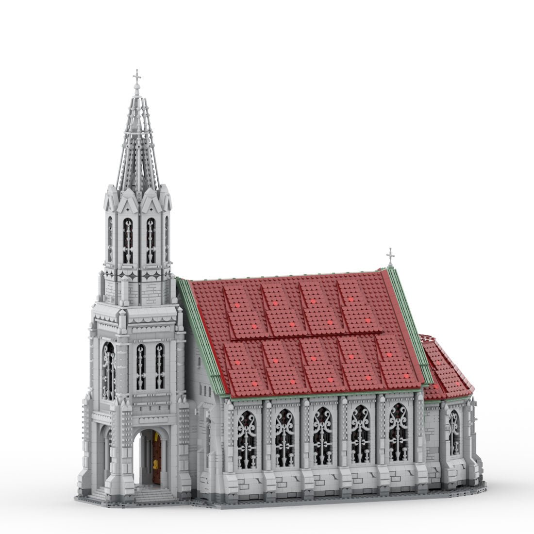 MOC - 191002 Church Klemmbausteine - LesDiy - Klemmbausteine